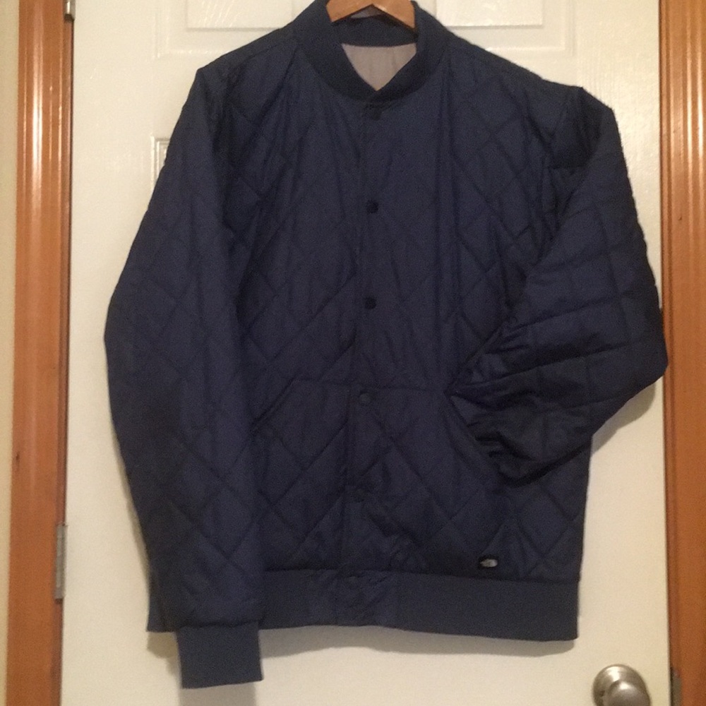 The North Face synthetic down, REVERSIBLE jacket.